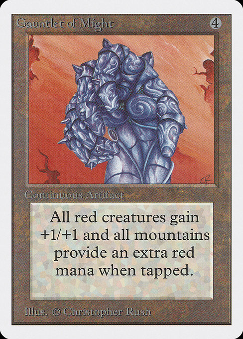 お盆 SALE Gauntlet of Might [2ED] MTG 英)Gauntlet of Might【2ED】 No.245 | MtG通販サイト【Cardshop Serra】