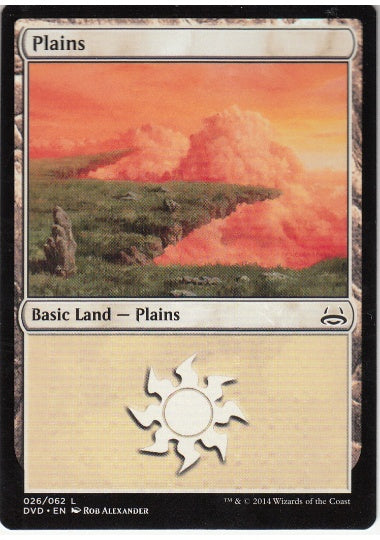 英)平地 / Plains【DDADVD】 No.026 | MtG通販サイト【Cardshop Serra】