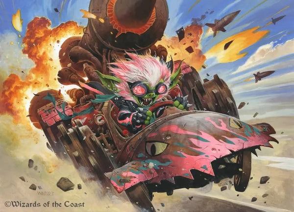 EDHデッキ紹介その２３９(ロケッティアの隊長、レッドシフト)