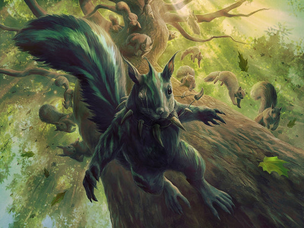 EDH募集デッキリスト紹介その4(リスの将軍、サワギバ)