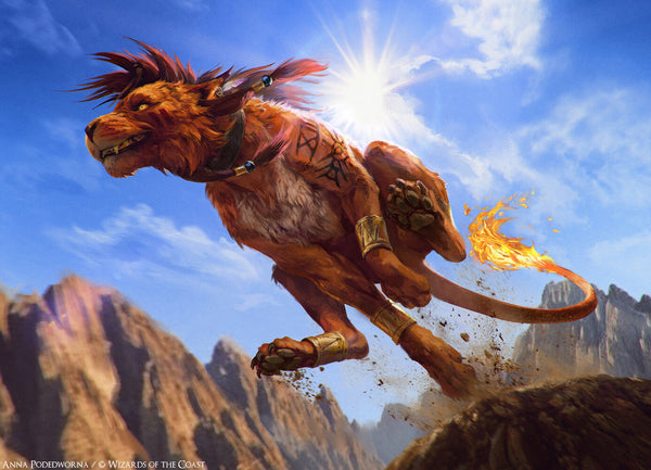 EDH募集デッキリスト紹介その45(誇り高き戦士、レッドXIII)