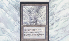 アイスエイジ版《Glacial Chasm》カットエラー