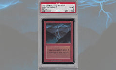 ベータ版《稲妻/Lightning Bolt》PSA9