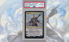 《時を解す者、テフェリー/Teferi, Time Raveler》Foil 日本オリジナルアート PSA10