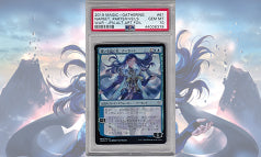 《覆いを割く者、ナーセット/Narset, Parter of Veils》Foil 日本オリジナルアート PSA10