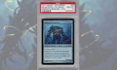 ミラディン包囲戦版《荒廃鋼の巨像/Blightsteel Colossus》Foil PSA10