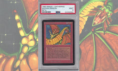 ベータ版《シヴ山のドラゴン/Shivan Dragon》PSA9