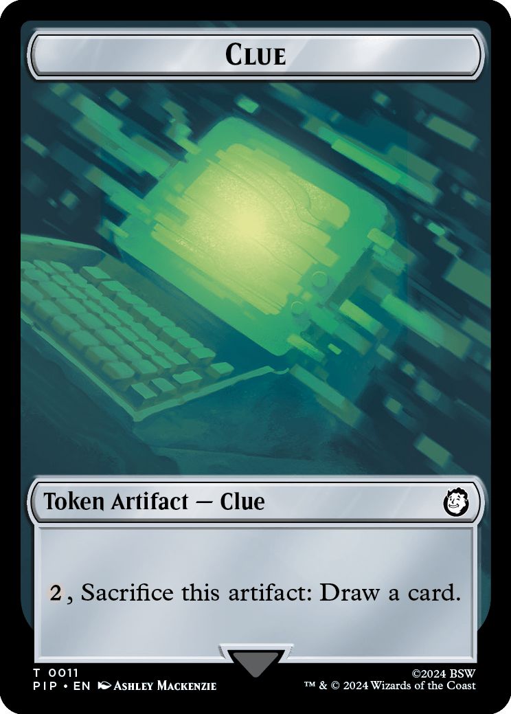 (英)手掛かりトークン / Clue Token No.011 - 宝物トークン / Treasure Token【PIP-TOKEN】 No.018
