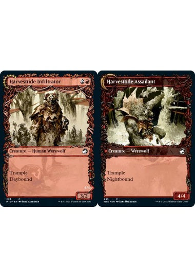 (英)収穫祭の潜入者 / Harvesttide Infiltrator - 収穫祭の通り魔 / Harvesttide Assailant ★ショーケース枠★(秋分カード) 【MID】 No.293