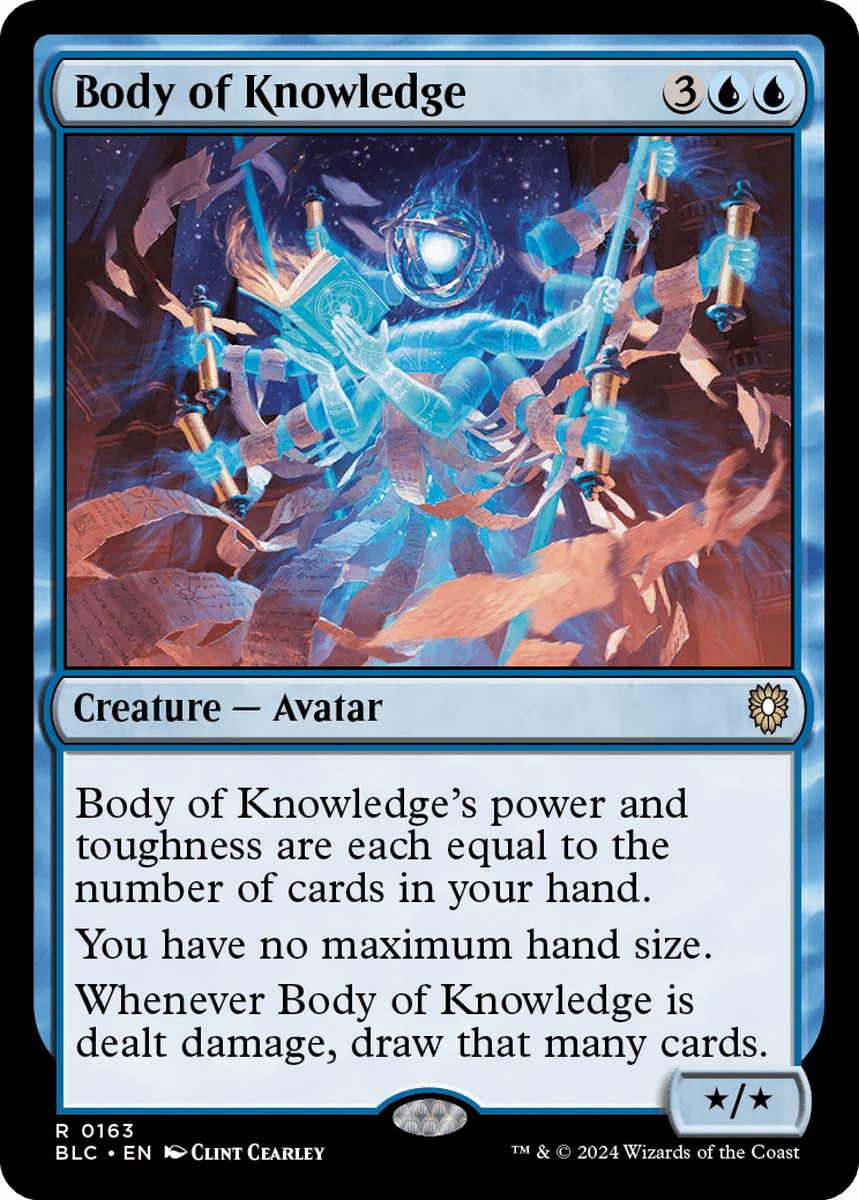 (英)知識の具身 / Body of Knowledge【BLC】 No.163