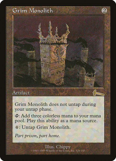 (英)厳かなモノリス / Grim Monolith【ULG】 No.126 [委託販売品]