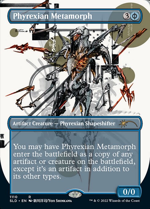 (英)【Foil】ファイレクシアの変形者 / Phyrexian Metamorph【SLD】Special Guest: Yoji Shinkawa No.1110