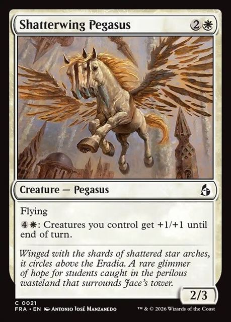 【予約商品】(英)砕け翼のペガサス / Shatterwing Pegasus【FRA】 No.021