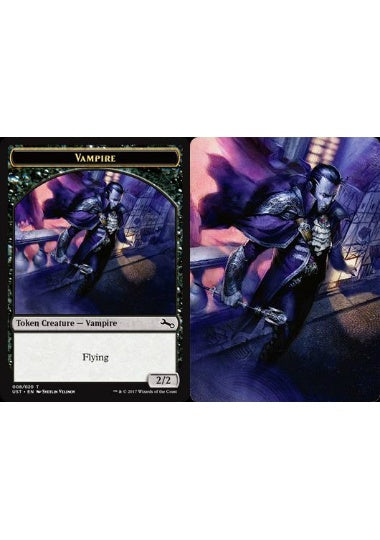 (英)【Foil】吸血鬼トークン / Vampire Token【UST-TOKEN】 No.008