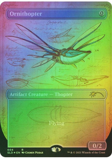 (英)【Foil】羽ばたき飛行機械 / Ornithopter【SLD】 No.604