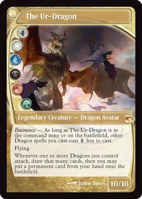 (英)【Foil】始祖ドラゴン / The Ur-Dragon【PRM】 MagicCon: Atlantaプロモ No.097