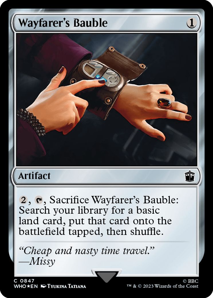 (英)【Surge-Foil】旅人のガラクタ / Wayfarer's Bauble【WHO】 No.0847
