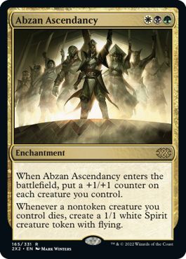 (英)【Foil】アブザンの隆盛 / Abzan Ascendancy【2X2】 No.165