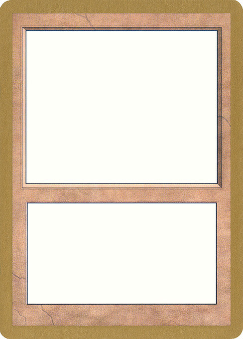 (英)ブランクカード / Blank Card【WC97】 World Championship Decks 1997 金枠 No.130