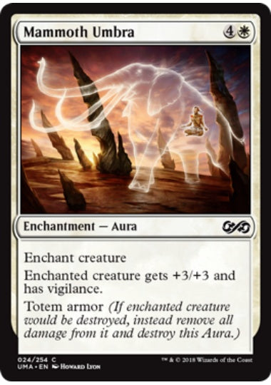 (英)【Foil】マンモスの陰影 / Mammoth Umbra【UMA】 No.024