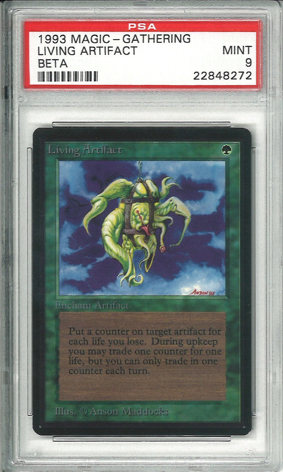 [鑑定品](英)魂の秘宝 / Living Artifact【BETA】 PSA9 ID:22848272