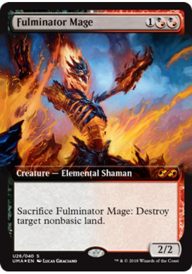 (英)【Foil】大爆発の魔道士 / Fulminator Mage【UMAUBT】 No.U26
