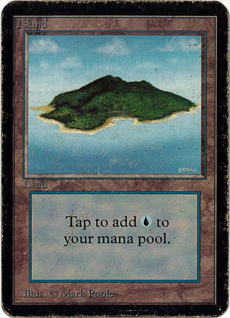 (英)島 / Island【ALPHA】 (Blue) No.288 [特価品]