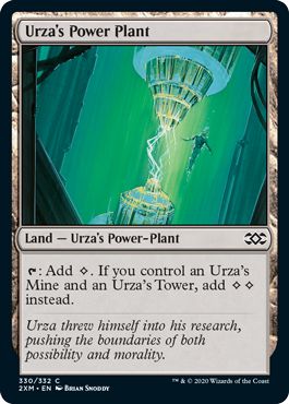 (英)【Foil】ウルザの魔力炉 / Urza's Power Plant【2XM】 No.330