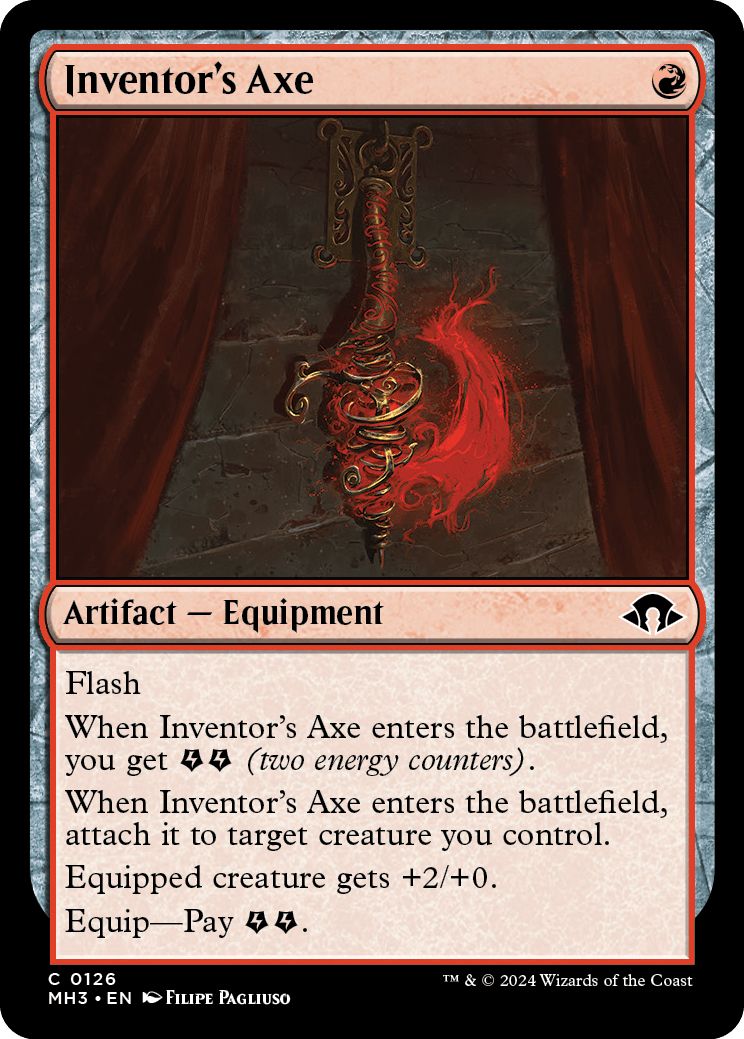 (英)【Foil】発明者の斧 / Inventor's Axe【MH3】 No.126