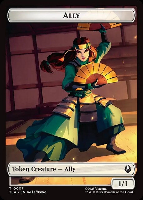 (英)【Foil】同盟者トークン / Ally Token No.007 - 手掛かりトークン / Clue Token 【TLA-TOKEN】 No.018