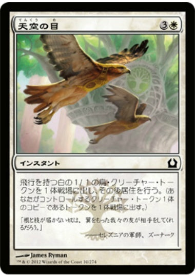 (日)【Foil】天空の目 / Eyes in the Skies【RTR】 No.010