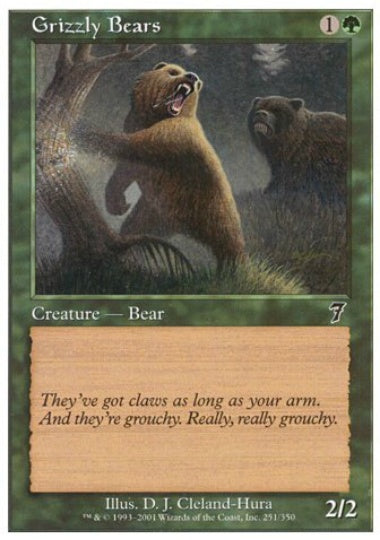 (英)灰色熊 / Grizzly Bears【7ED】 No.251