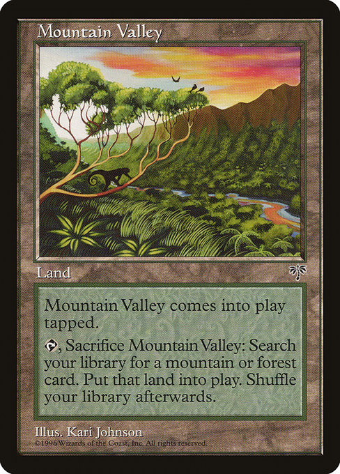 (英)山峡 / Mountain Valley【MIR】 No.328