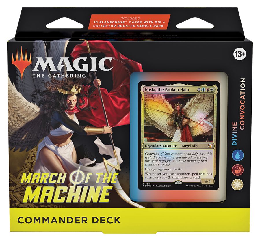 (英)機械兵団の進軍 統率者デッキ「聖なる会合」 / March of the Machine Commander Deck "Divine Convocation"【BOX】 ※発送方法は「ゆうパック」を選択してください。