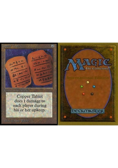 (英)Copper Tablet【IE】 No.239 ※トーナメントで使用することはできません。