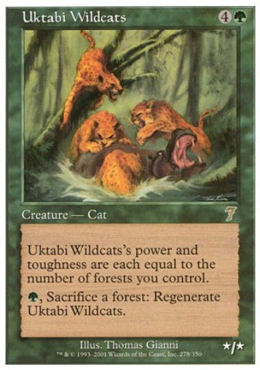 (英)ウークタビー・ワイルドキャット / Uktabi Wildcats【7ED】 No.278