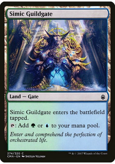 (英)シミックのギルド門 / Simic Guildgate【CMDANTHO】 No.274