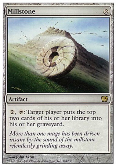 (英)【Foil】石臼 / Millstone【9ED】 No.304