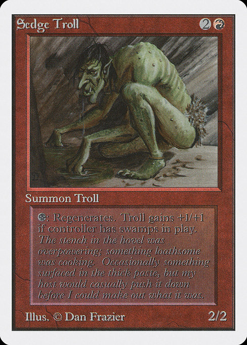 (英)Sedge Troll【2ED】 No.173