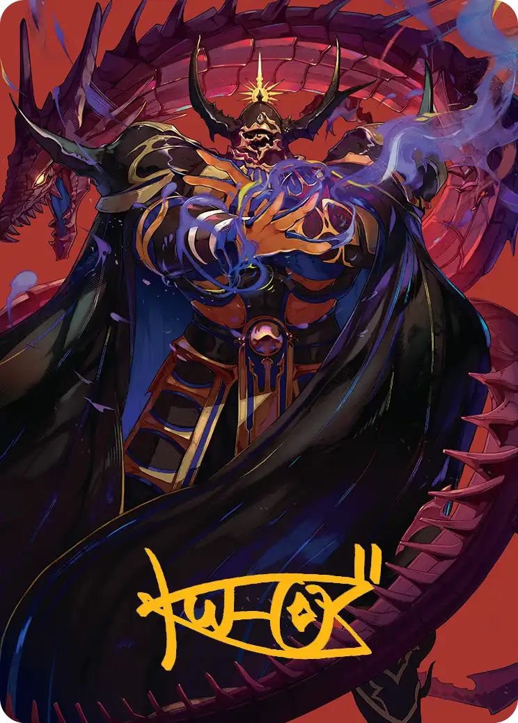 (英)クリスタルを集める者、ゴルベーザ / Golbez, Crystal Collector【FIN】 アート・カード 【箔押し】 No.045 ※トーナメントで使用することはできません。