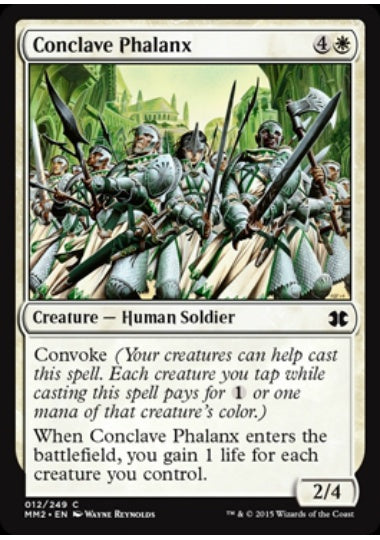(英)議事会の密集軍 / Conclave Phalanx【MM2】 No.012