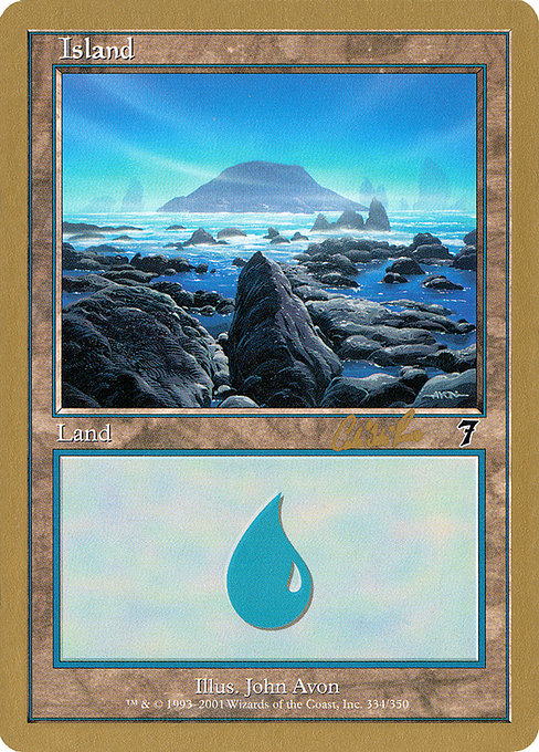 (英)島 / Island【WC02】 World Championship Decks 2002 Carlos Romao 金枠 No.094