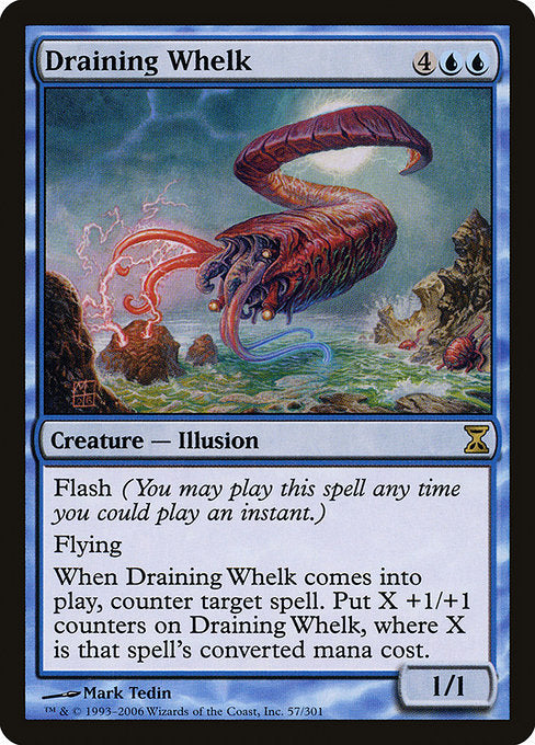 (英)【Foil】吸収するウェルク / Draining Whelk【TSP】 No.057