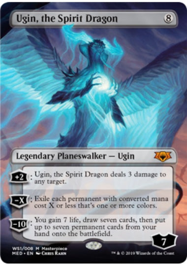 (英)【Foil】精霊龍、ウギン / Ugin, the Spirit Dragon【WARMED】 No.WS1
