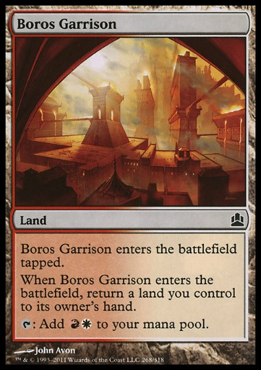 (英)ボロスの駐屯地 / Boros Garrison【CMD】 No.268