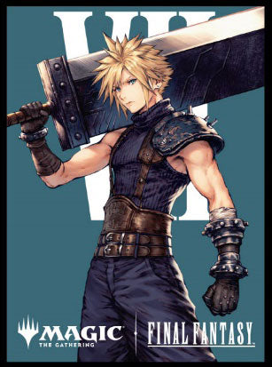 【サプライ】 エンスカイ マジック：ザ・ギャザリング--FINAL FANTASY プレイヤーズカードスリーブ MFS-31 「キャラクター」ボーダーレス版《元ソルジャー、クラウド》 (80枚入り) ※発送方法は「ゆうパック」を選択してください。