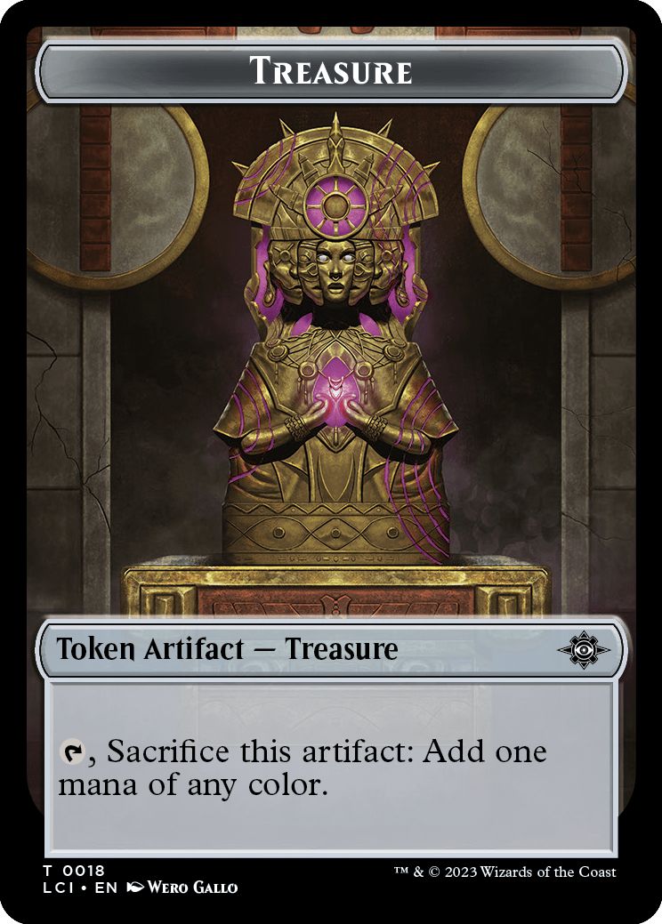 (英)宝物トークン / Treasure Token【LCI-TOKEN】 No.018