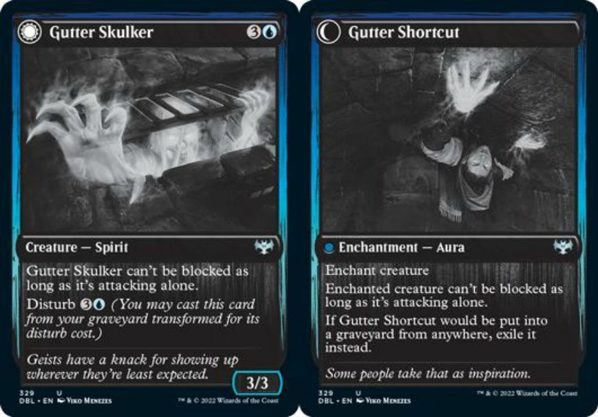(英)排水路に潜むもの / Gutter Skulker - 排水路の抜け道 / Gutter Shortcut【DBL】 No.329