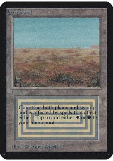 (英)Scrubland【ALPHA】 No.281