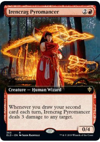 (英)【Foil】アイレンクラッグの紅蓮術師 / Irencrag Pyromancer ★拡張枠★ 【ELD】 No.363